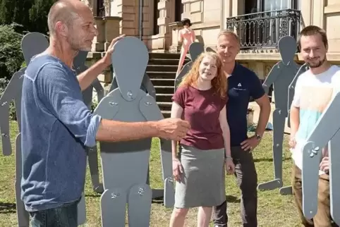Das internationale Künstlersymposium erlebt im August in der Villa Böhm seine fünfte Auflage. Anders als 2017 (im Bild Thomas Br