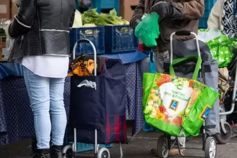 97 Prozent der Tafel-Mitarbeiter arbeiten ehrenamtlich. 
