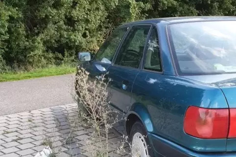 Das Foto des zerschrammten Audi 80 auf dem Pendlerparkplatz habe er im Februar gemacht, sagt Uwe Seifert.