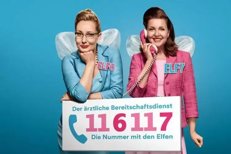 Die Elfen sollen helfen, dass die Nummer des &auml;rztlichen Beeitschaftsdienstes gel&auml;ufiger wird.