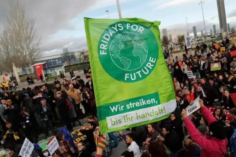 „Fridays for Future“-Demo in Madrid
