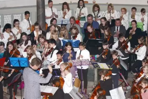 Gute Musiker und tolle Akustik: Das „Weihnachtliche Musizieren“ kommt gut an.