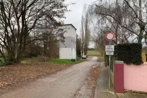 Der Haldenweg – links liegt Bockenheim, rechts Kindenheim – wird trotz der Beschilderung bei Weitem nicht nur von „landwirtschaf