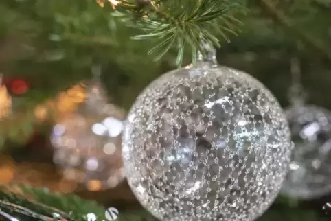 Eine der Azubi-Kugeln.