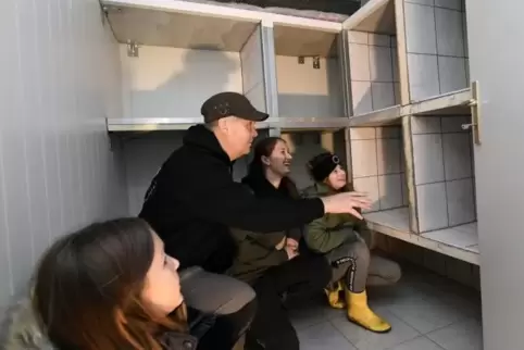 Die Quarantänestation der Wildvogel-Auffangstation soll im Frühjahr in Betrieb gehen. Alina Ronacher, Jörn Weiß, Sarah Tretter u