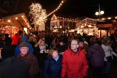 Der Deidesheimer Weihnachtsmarkt ist weit über die Region hinaus beliebt.