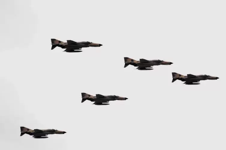 Phantomflieger in Formation.