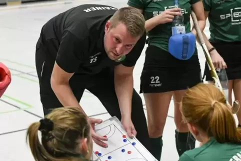 Bleibt Trainer der TG-Damen: Tobias Stumpf.