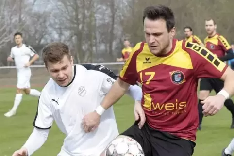 Bester Torschütze seiner Elf: Marcel Thiede (rechts).