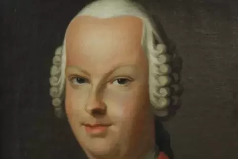 Das Gemälde zeigt Ludwig IX. als jungen Mann.