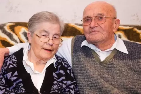 Luise und Otto Kurz sind seit 65 Jahren verheiratet.
