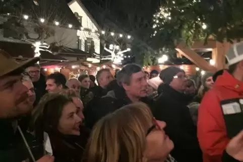 Jeder Abschied ist schwer, auch der vom Deidesheimer Weihnachtsmarkt.