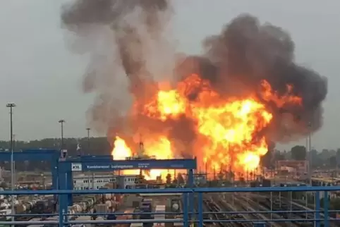 „Erhebliche und kausale Mitverantwortung“ der BASF: das Explosionsunglück im Oktober 2016, durch das fünf Menschen starben.
