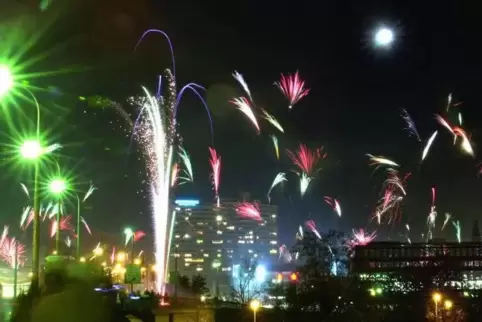 Das Angebot an Pyrotechnik ist gewaltig.