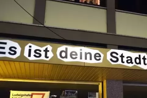 Motto beim Leerstandsfestival „Nukleus“.