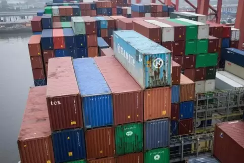 Die stark exportorientierte deutsche Wirtschaft leidet unter den von den USA angezettelten Handelsstreitereien. Unser Bild zeigt