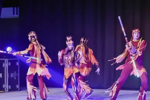 Überzeugten mit perfekt einstudierten Choreografien: Artisten des Moscow Circus On Ice.
