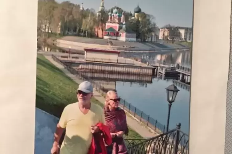 Sie reisten im Mai nach Russland und waren von Land und Leuten begeistert: Friedrich und Dorothea Schwarz.