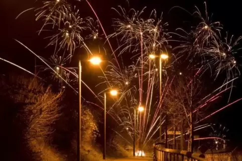 Ordentlich geknallt wurde in der Silvesternacht – hier in Wolfstein.