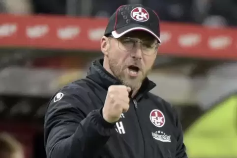 Emotional: Sascha Hildmann als Coach des FC K.