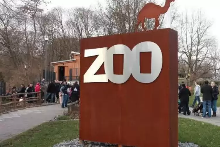 Besucherandrang vor dem Landauer Zoo. Wie handeln die Verantwortlichen bei Katastrophen?