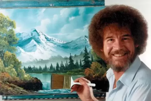 Beliebt: malen nach Bob Ross. Diesmal gibt es eine ganze Akademie-Woche.