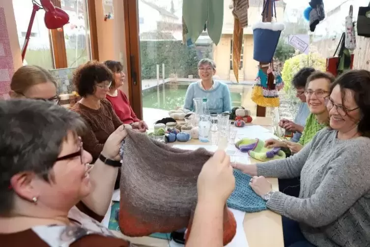 Workshop bei Nadel Adel.
