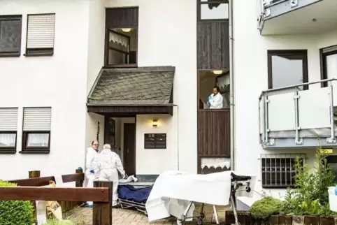 In diesem Haus in Idar-Oberstein wurden Anfang Juni vergangenen Jahres zwei Bewohner getötet.
