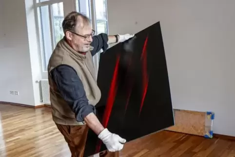 Linien, Licht, Struktur: Der Ort, an dem Lothar Eders Bilder aufgenommen sind, soll nicht erkennbar sein.