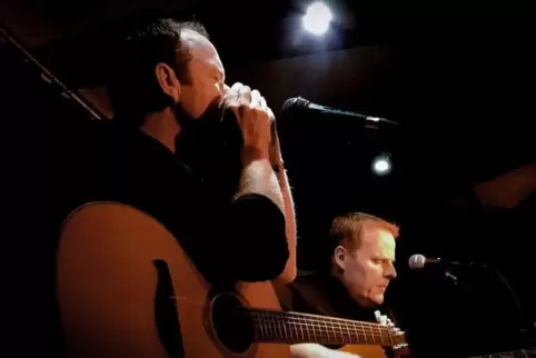 „Old friends“: Jens Riehle (links) und Michael Schmid.