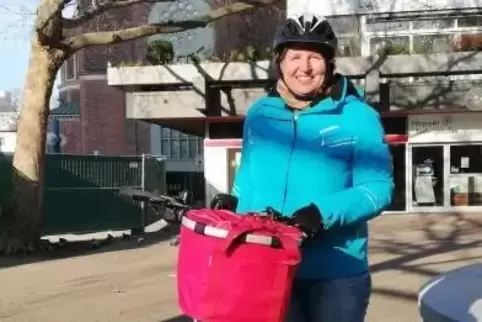 Begeisterte Radfahrerin: Ulrike Ballreich.
