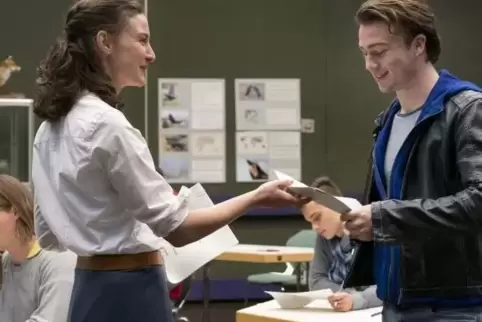 Um Mobbing dreht sich der Kölner „Tatort: Kein Mitleid, keine Gnade". Hier eine Szene mit Ines Marie Westernströe) als Lehrerin 