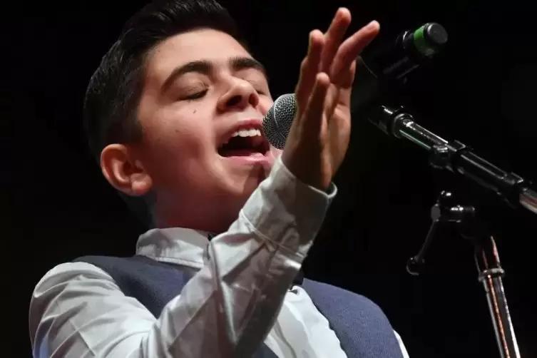 Sorgte f&uuml;r musikalische Unterhaltung: Davit Nikalayan.