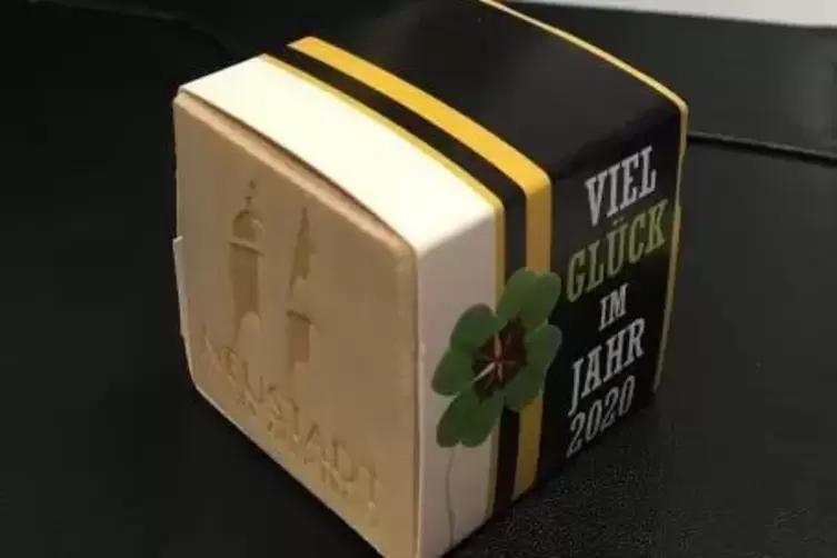 Der Gl&uuml;cksklee-W&uuml;rfel.