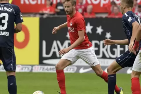 Gegen Aarau Torschütze und Vorbereiter: Lucas Röser, hier im Derby auf dem „Betze“ gegen den SV Waldhof.