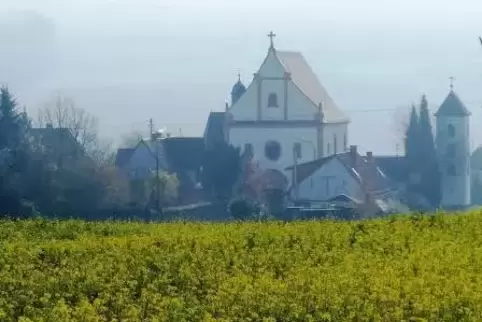 Blick auf den Ortsteil Boßweiler.