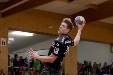 Acht Tore warf er für den TuS Dansenberg gegen HBW Balingen: Alexander Schulze.
