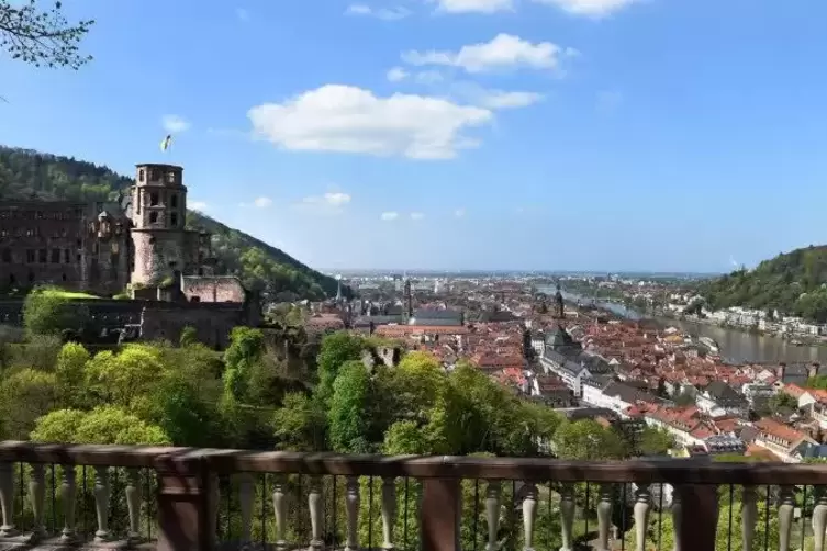 Heidelberg steht bei internationalen Touristen ganz oben auf der Liste der Traumziele.