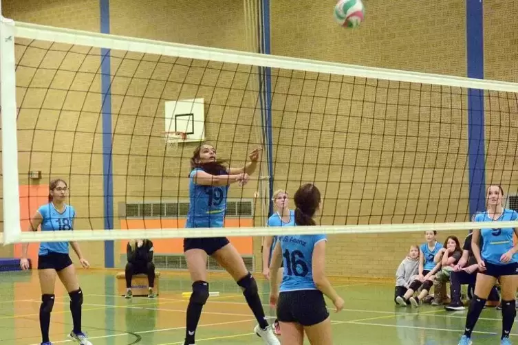 Den Volleyballspielerinnen von Alsenz ist die Revanche gegen Gau-Algesheim gelungen.