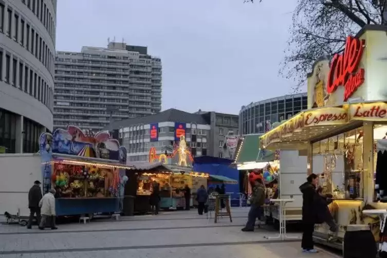 Hätte Ende Februar auf dem Berliner Platz stattfinden sollen: der Fasnachtsmarkt.