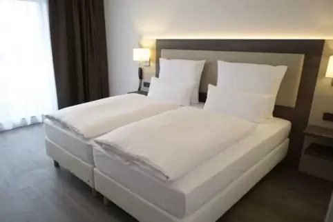Blick in eine Zimmer.