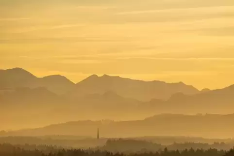 Am Wochenende wird es noch mal kühl. 
