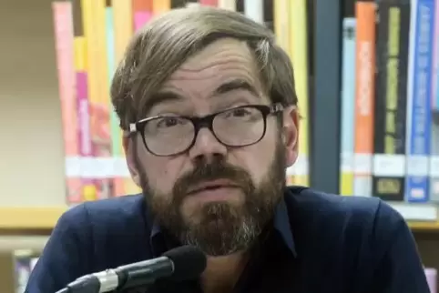 Der Berliner Schriftsteller David Wagner, der 2013 schon einmal mit seinem damals gerade mit dem Preis der Leipziger Buchmesse a