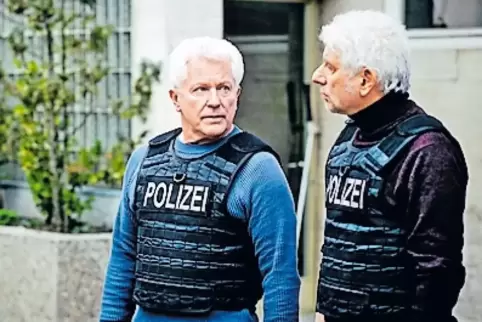 Angespannt beim SEK-Einsatz: Ivo Batic (Miroslav Nemec) und Franz Leitmayr (Udo Wachtveitl, li.).