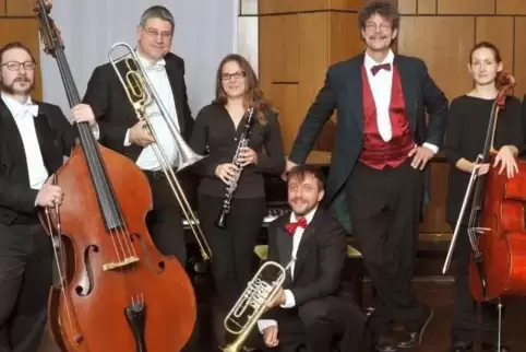 Die Stuttgarter Saloniker mit dem Pfälzer Patrick Sieben (Zweiter von rechts).