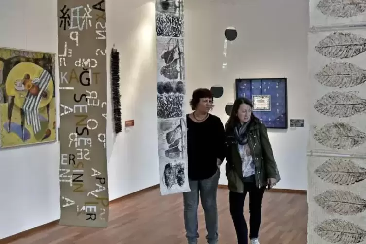 Zum Jubil&auml;um &bdquo;Zehn Jahre Kunsthaus&ldquo; zeigten Treidler-K&uuml;nstler 2017 Arbeiten.