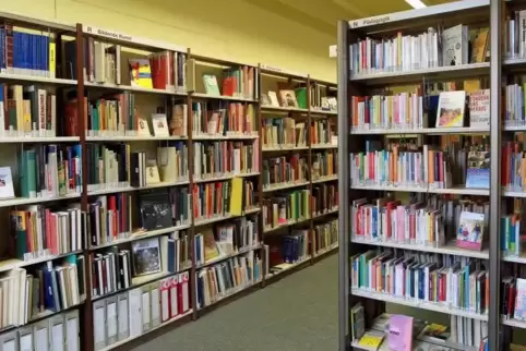 Beliebt: Räume der Stadtbibliothek.