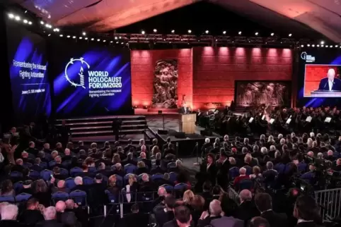 Dutzende Staatsgäste haben beim Holocaust-Forum in Jerusalem gesprochen.