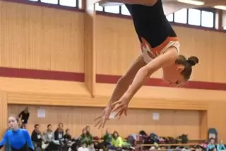 Fliiieg. Kim Laubscher von der TSG Haßloch.