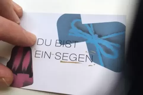 Tausende Rubbellose als Weihnachtsgruß verschickte das Bistum zum Start seines Visionsprozesses.